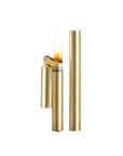 Elevate your everyday rituals with the Brass Stick Lighter. Made of durable brass, this refillable lighter features a high ignition rate flint wheel, ensuring reliable performance. Its ergonomic design makes sparking a flame a breeze.&nbsp;