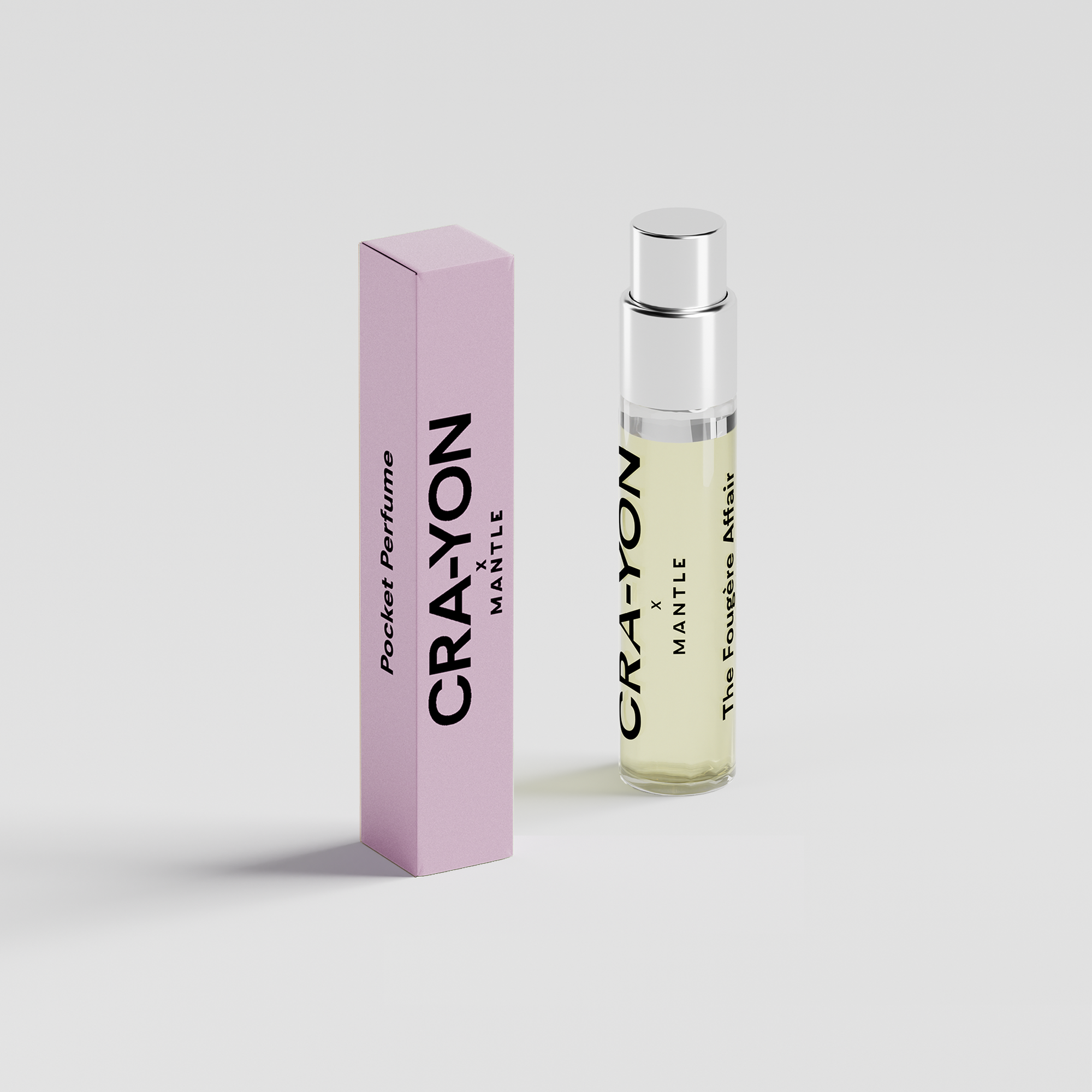 CRA-YON The Fougère Affair 10ml Eau de Parfum. Fresh citrus, lavender, and woody notes in a modern unisex fragrance. Travel-friendly, vegan, cruelty-free.