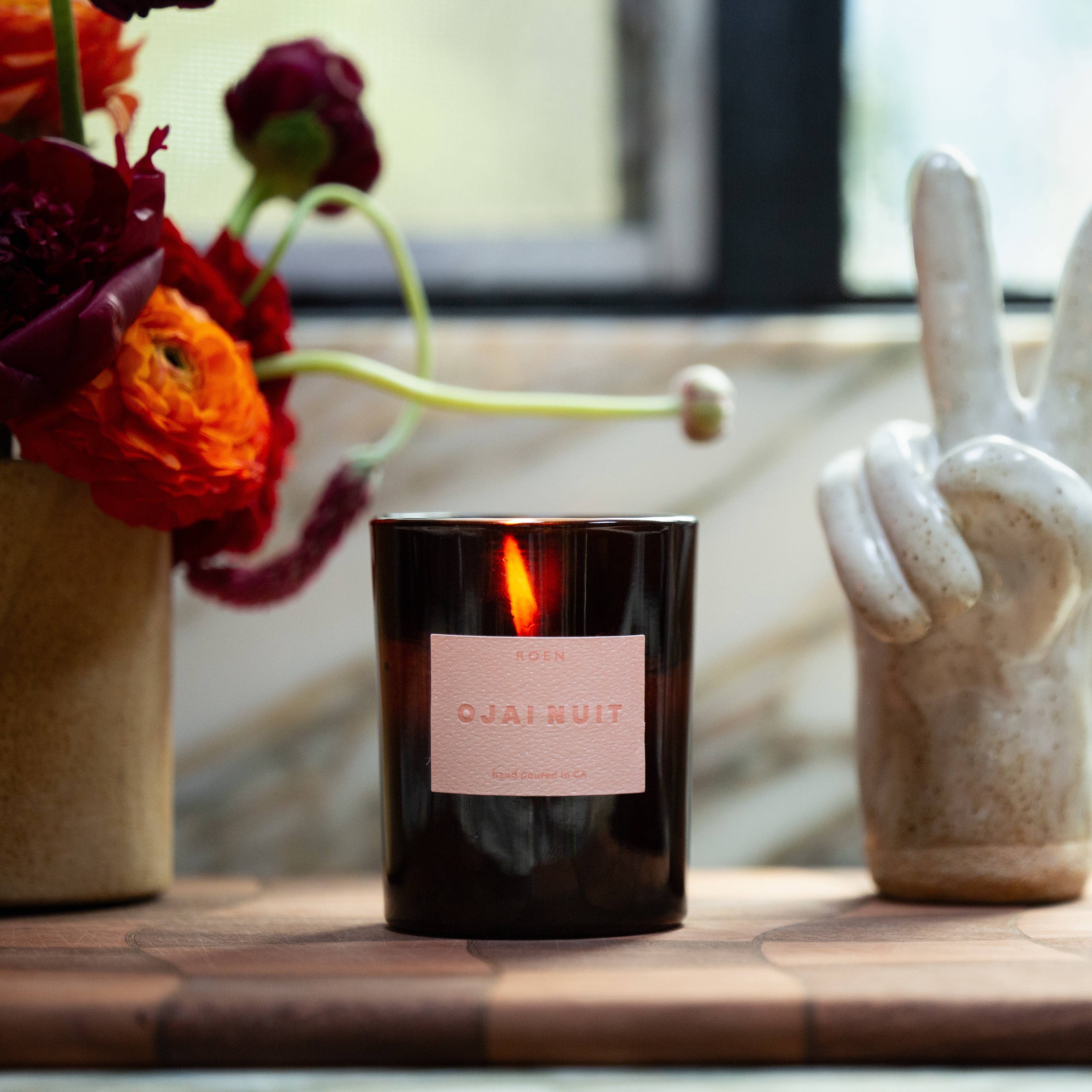 Reminiscent of a summer getaway spent in Ojai, this scent will transport you to a night under the stars with the clean scent of balsam fir and sandalwood balanced beautifully with airy top notes of fresh fig tree.