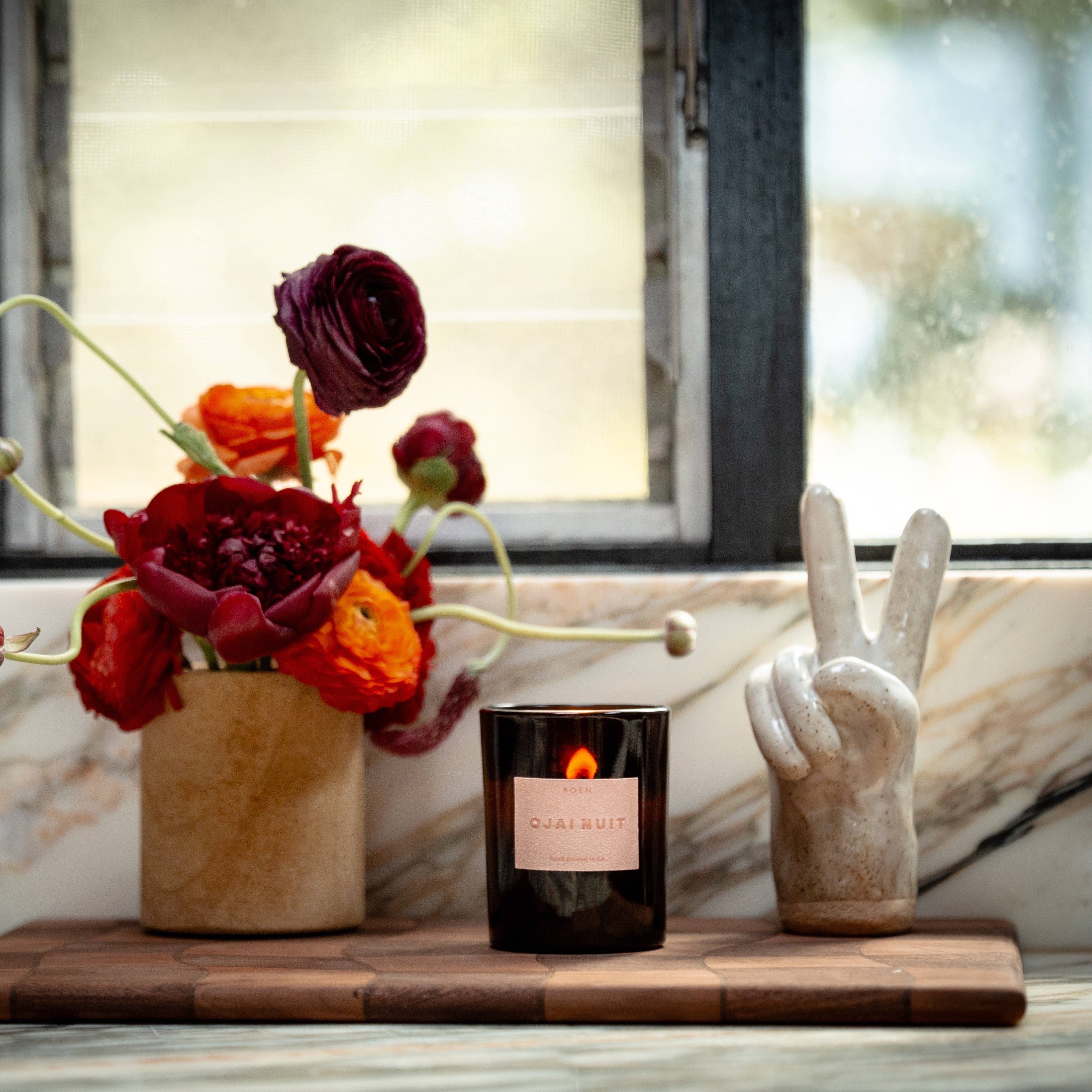 Reminiscent of a summer getaway spent in Ojai, this scent will transport you to a night under the stars with the clean scent of balsam fir and sandalwood balanced beautifully with airy top notes of fresh fig tree.