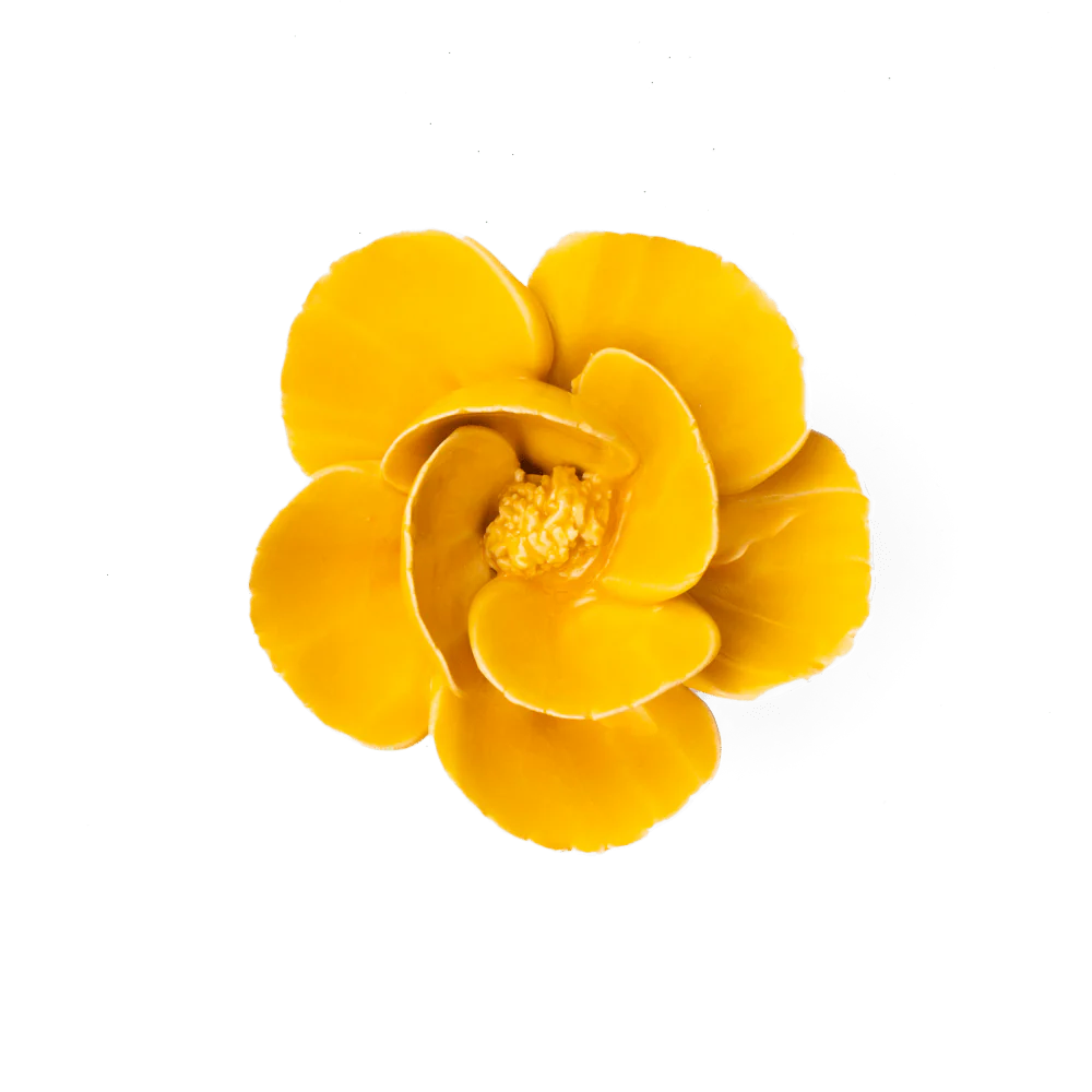 Bring everlasting blooms into your space with ceramic flowers—beautiful, handmade pieces that add a touch of nature-inspired charm without the upkeep. Each flower comes packaged in a lovely gift box and features a keyhole back, so you can display it on a wall or style it on a tabletop. Perfect for creating a blooming statement that never fades.