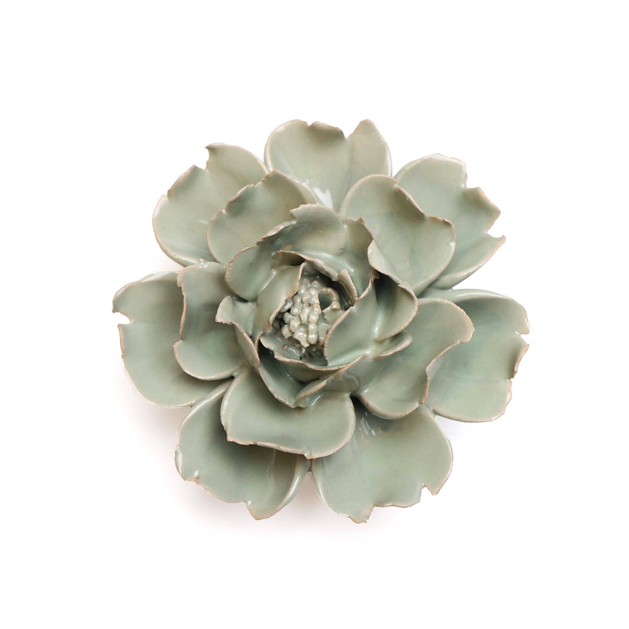 Bring everlasting blooms into your space with ceramic flowers—beautiful, handmade pieces that add a touch of nature-inspired charm without the upkeep. Each flower comes packaged in a lovely gift box and features a keyhole back, so you can display it on a wall or style it on a tabletop. Perfect for creating a blooming statement that never fades.