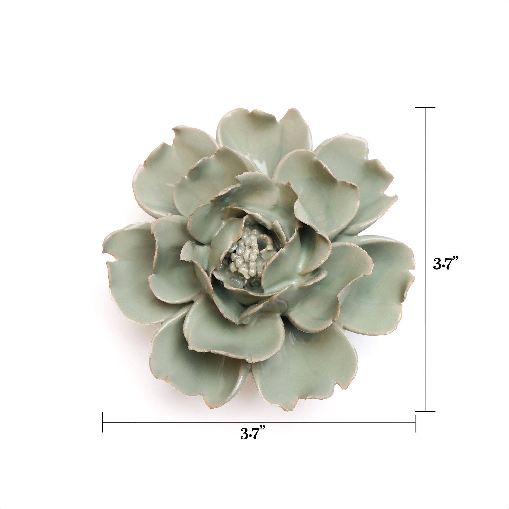 Bring everlasting blooms into your space with ceramic flowers—beautiful, handmade pieces that add a touch of nature-inspired charm without the upkeep. Each flower comes packaged in a lovely gift box and features a keyhole back, so you can display it on a wall or style it on a tabletop. Perfect for creating a blooming statement that never fades.