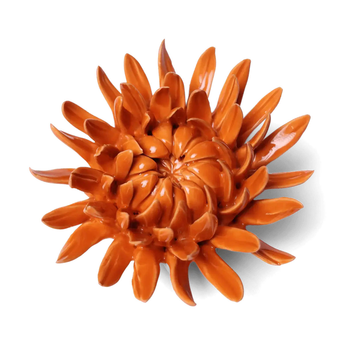 Bring everlasting blooms into your space with ceramic flowers—beautiful, handmade pieces that add a touch of nature-inspired charm without the upkeep. Each flower comes packaged in a lovely gift box and features a keyhole back, so you can display it on a wall or style it on a tabletop. Perfect for creating a blooming statement that never fades.