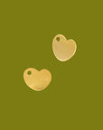 Charm | Heart Tag in 14k Gold-filled or Sterling Silver