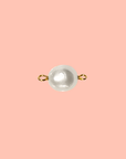 Charm | Pearl Connector in 14k Gold-Filled or Sterling Silver