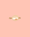 Charm | Pearl Connector in 14k Gold-Filled or Sterling Silver