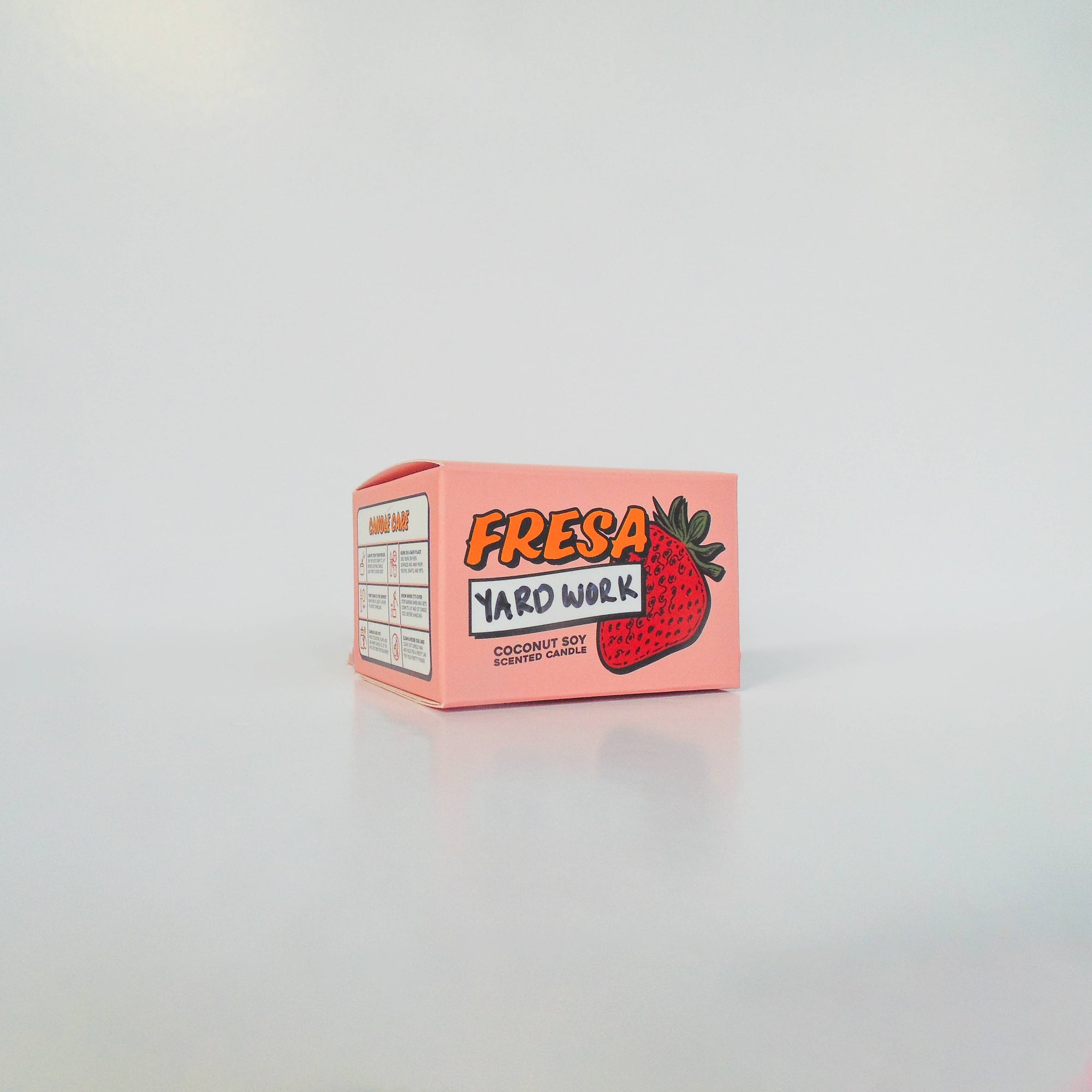 Yard Work Coconut Soy Candle captures the crisp scent of freshly cut grass—Midwest summer vibes without the allergies. Fresh, green, and true to life.