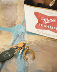 Lucky Horseshoe Bottle Opener Keychain