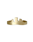 Año Cuff Bracelet | Silver, Copper & Brass