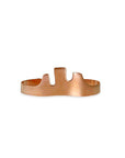 Año Cuff Bracelet | Silver, Copper & Brass