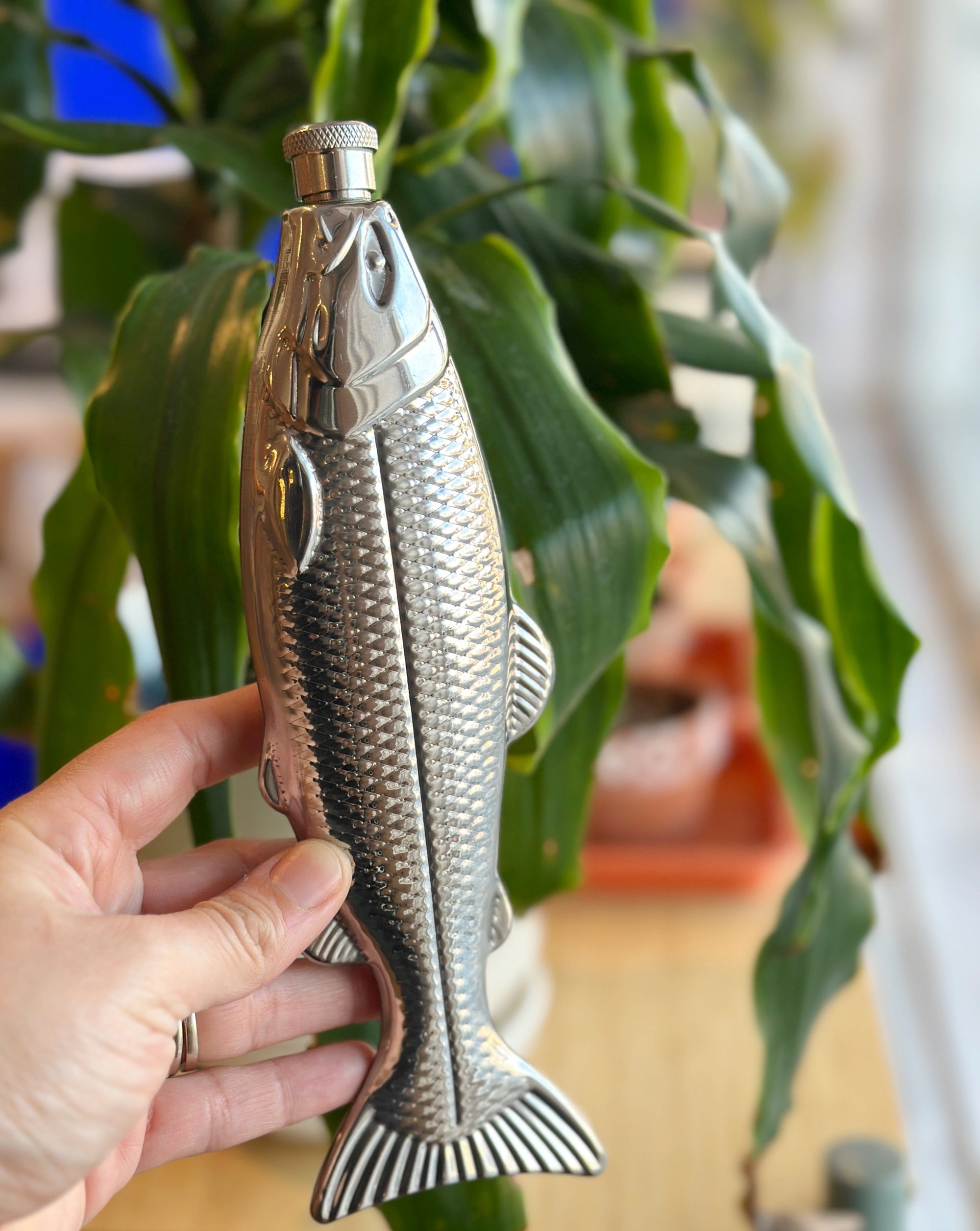 Stainless Steel Fish Flask