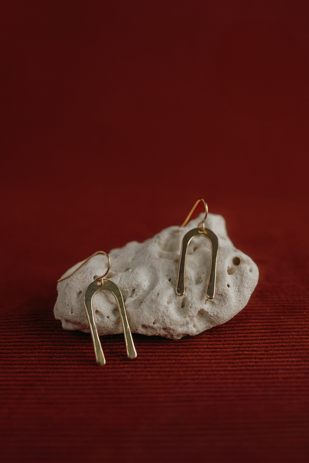 Frida Earrings | Bronze &amp; Sterling Silver