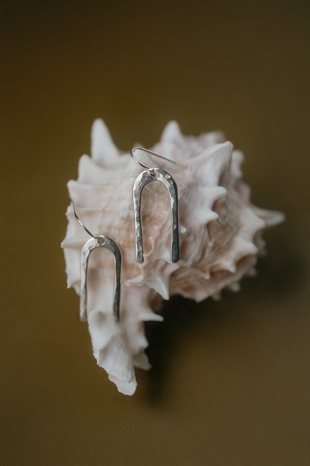 Frida Earrings | Bronze &amp; Sterling Silver