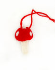 Little Fuzzy Felted Mushroom Ornament