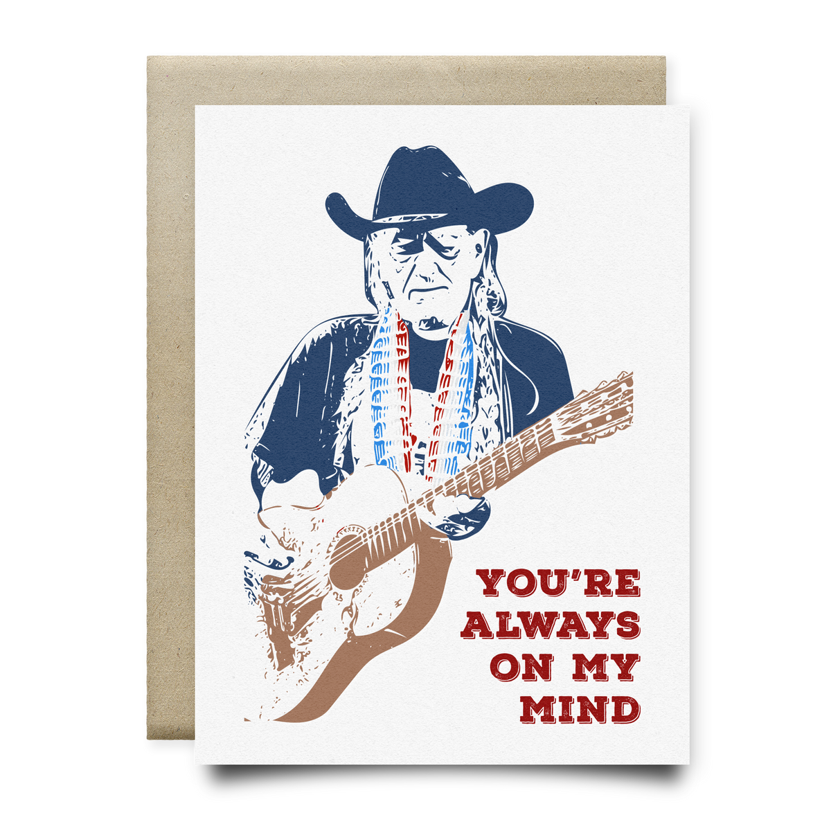 Greeting Card | Always On My Mind, Willie Nelson