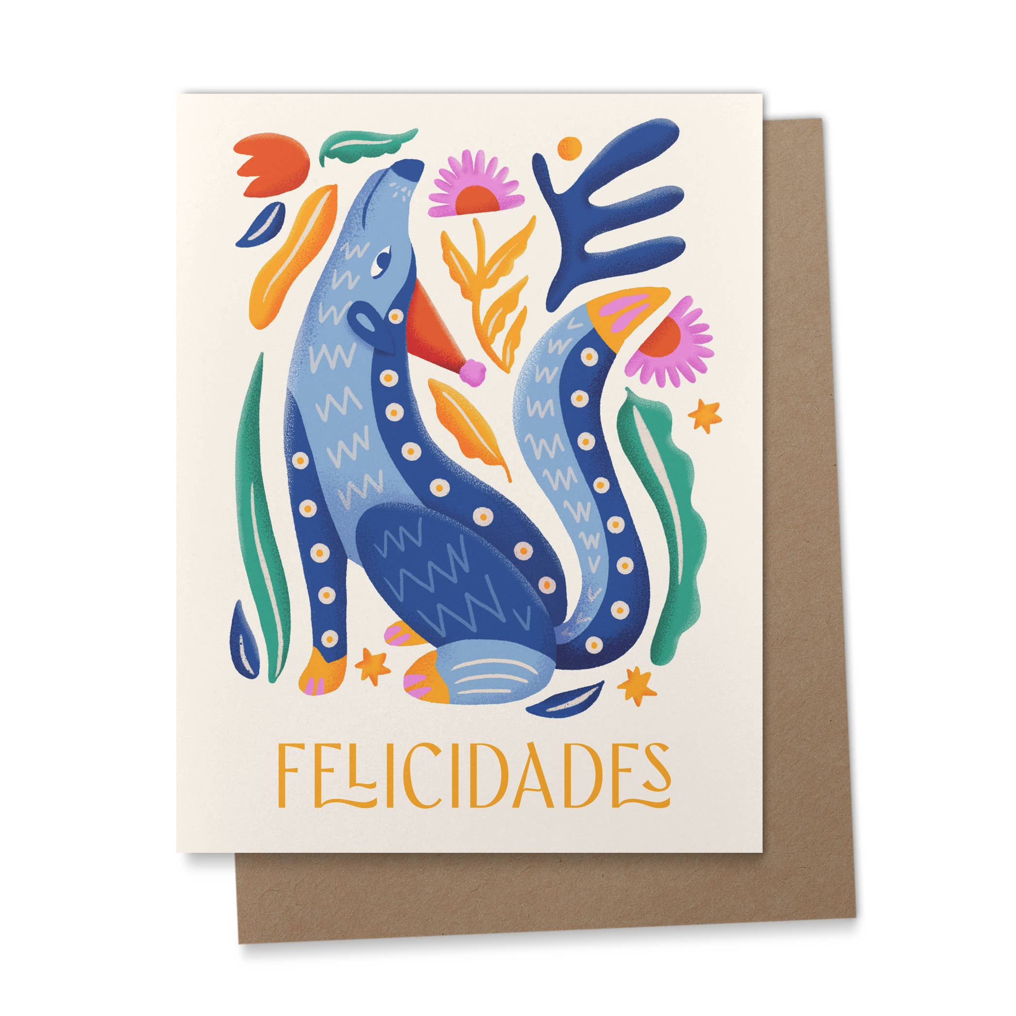 Celebrate Hispanic Heritage Month with Ana Peake's Spanish Greeting Cards, adorned with stunning Mexican Folk Art Inspired Illustrations!