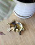 Brass Turtle Tray and Incense Burner