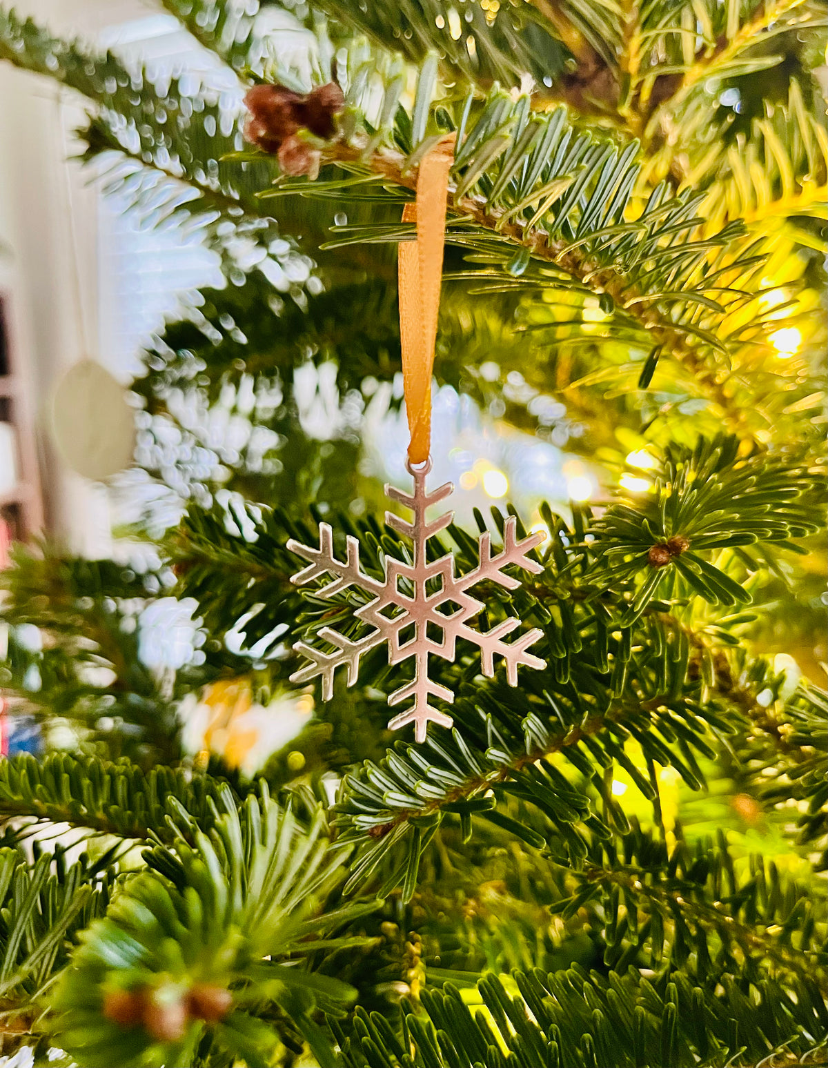 Little Snø | Christmas Ornament - Sterling Silver &amp; Bronze