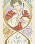 Ethereal Visions Tarot by Matt Hughes. 80 gold foil art nouveau tarot cards, 2 bonus Major Arcana & 140-page guidebook. Collector's tarot deck.