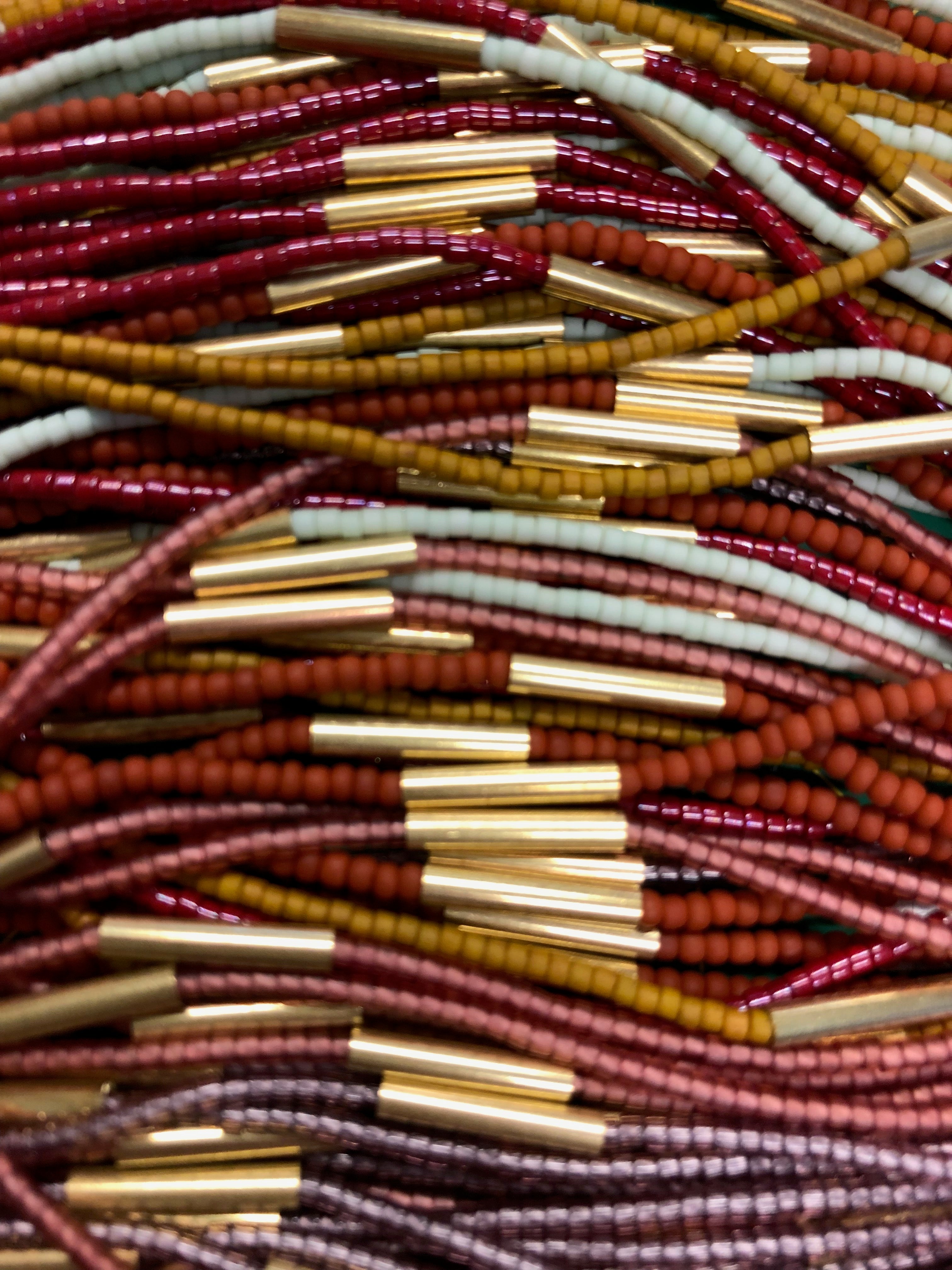 Pick your perfect color.

The Irena Bracelet is made to order in your choice of color from a wide selection of solid hues. It’s an easy way to create something just for you.

Each bracelet is handcrafted with beautiful Japanese glass beads on an adjustable cord that comfortably fits most wrists. You can choose from three metal finishes: 14k gold-filled with silk cord, sterling silver with silk cord, or brass with nylon cord. The Irena is simple, stackable, and uniquely yours.