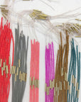 Pick your perfect color.

The Irena Bracelet is made to order in your choice of color from a wide selection of solid hues. It’s an easy way to create something just for you.

Each bracelet is handcrafted with beautiful Japanese glass beads on an adjustable cord that comfortably fits most wrists. You can choose from three metal finishes: 14k gold-filled with silk cord, sterling silver with silk cord, or brass with nylon cord. The Irena is simple, stackable, and uniquely yours.