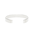 Cibolo Linear Carved Cuff Bracelet | Bronze & Sterling Silver