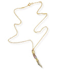 Mini Mother of Pearl Knife Necklace