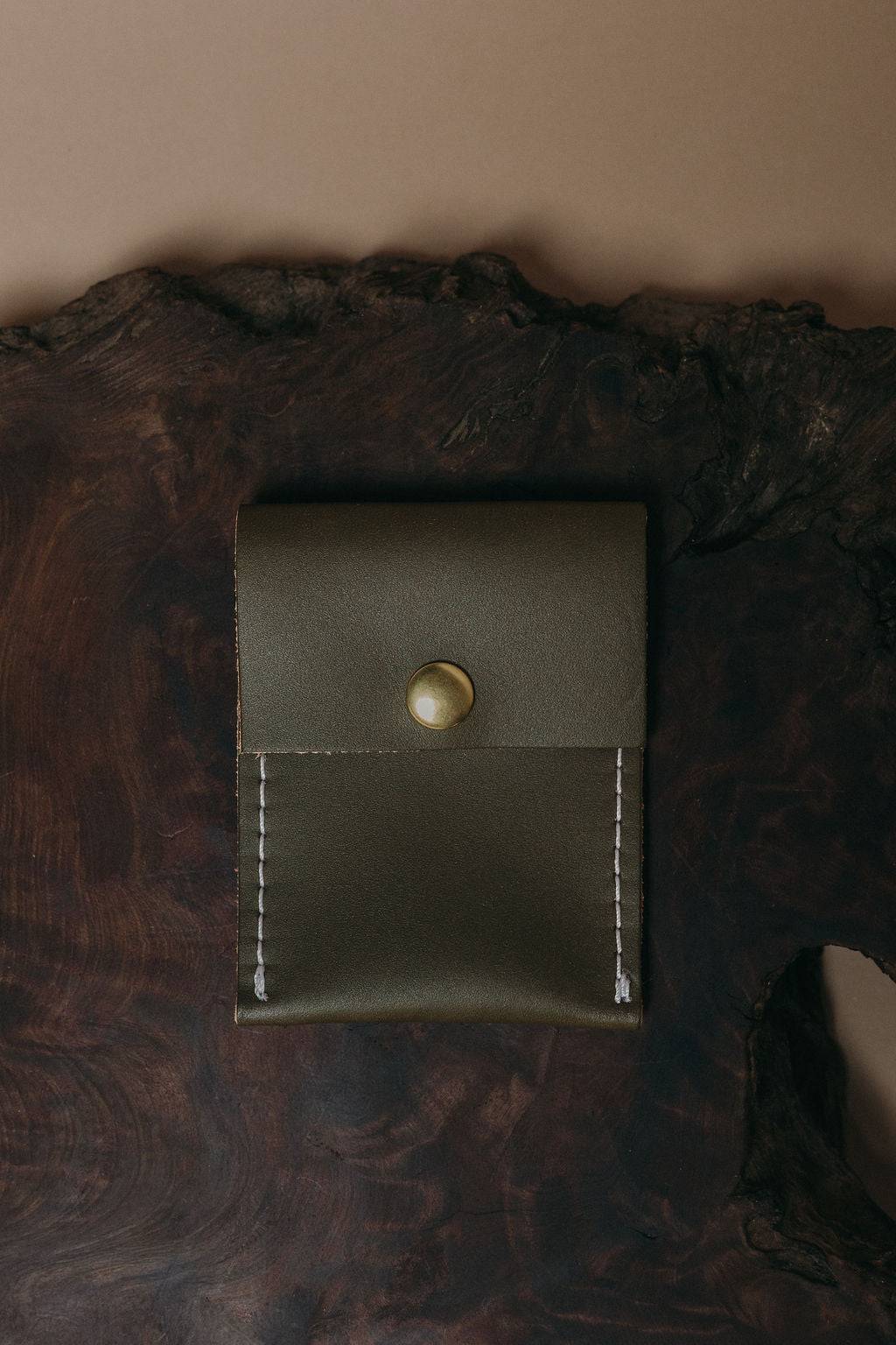 Nan Wallet | Leather and Brass