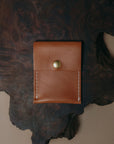 Nan Wallet | Leather and Brass