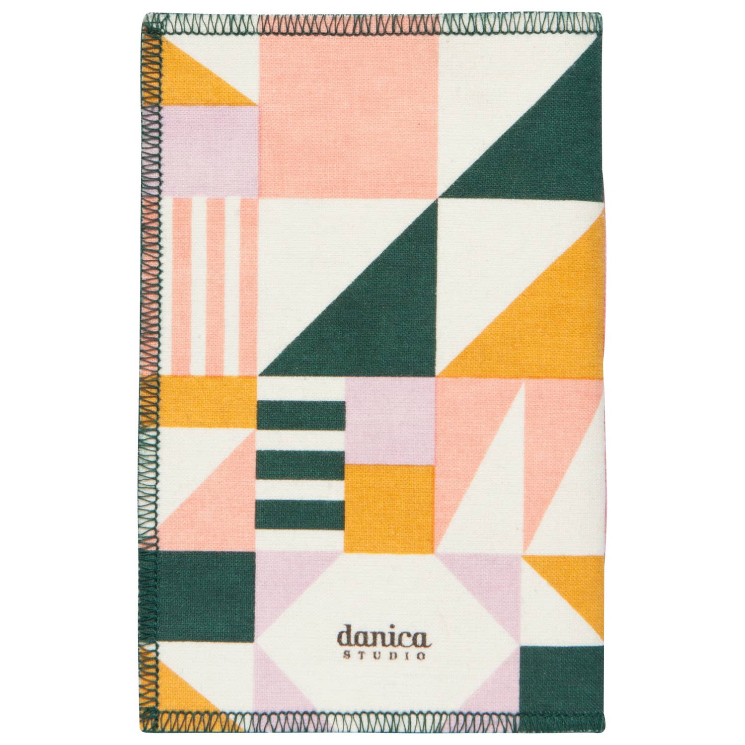 Pocket-sized notebook featuring the Sequence Formation design, contrast stitching, and inspiration from sunsets, sand, and architectural lines. Perfect for on-the-go creativity.