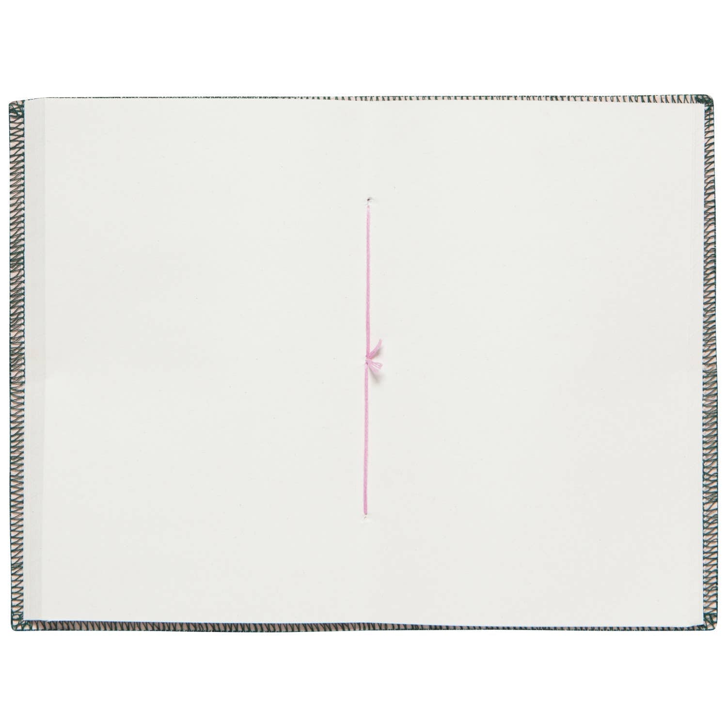 Pocket-sized notebook featuring the Sequence Formation design, contrast stitching, and inspiration from sunsets, sand, and architectural lines. Perfect for on-the-go creativity.