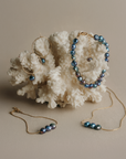 Perla Hoop Earring | Freshwater Pearls on 14K Gold-Filled Wire
