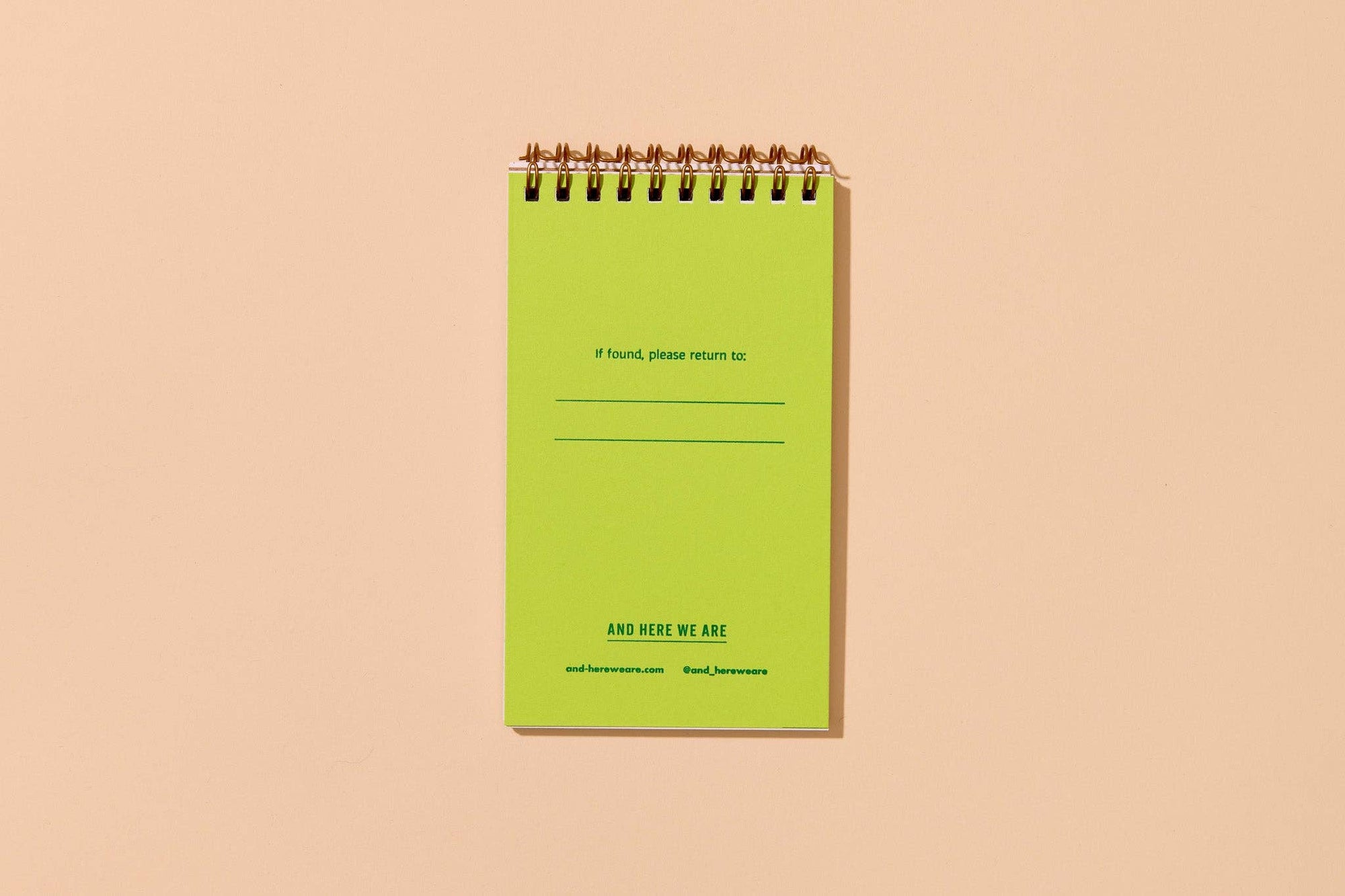 Ant-covered pocket notebook with letterpress cover and 60 lined pages. Great for garden notes or lists on the go. Made in the USA. Fits in your pocket.