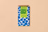 Blueberry pocket notebook with letterpress cover and 60 lined pages. Great for lists, notes, and ideas. Made in the USA using recycled paper.