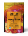 Stellar Pretzel Breads French Dijon packaging on a colorful background
