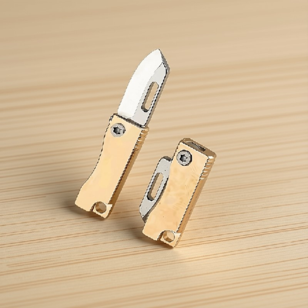 Mini Brass Utility Knife