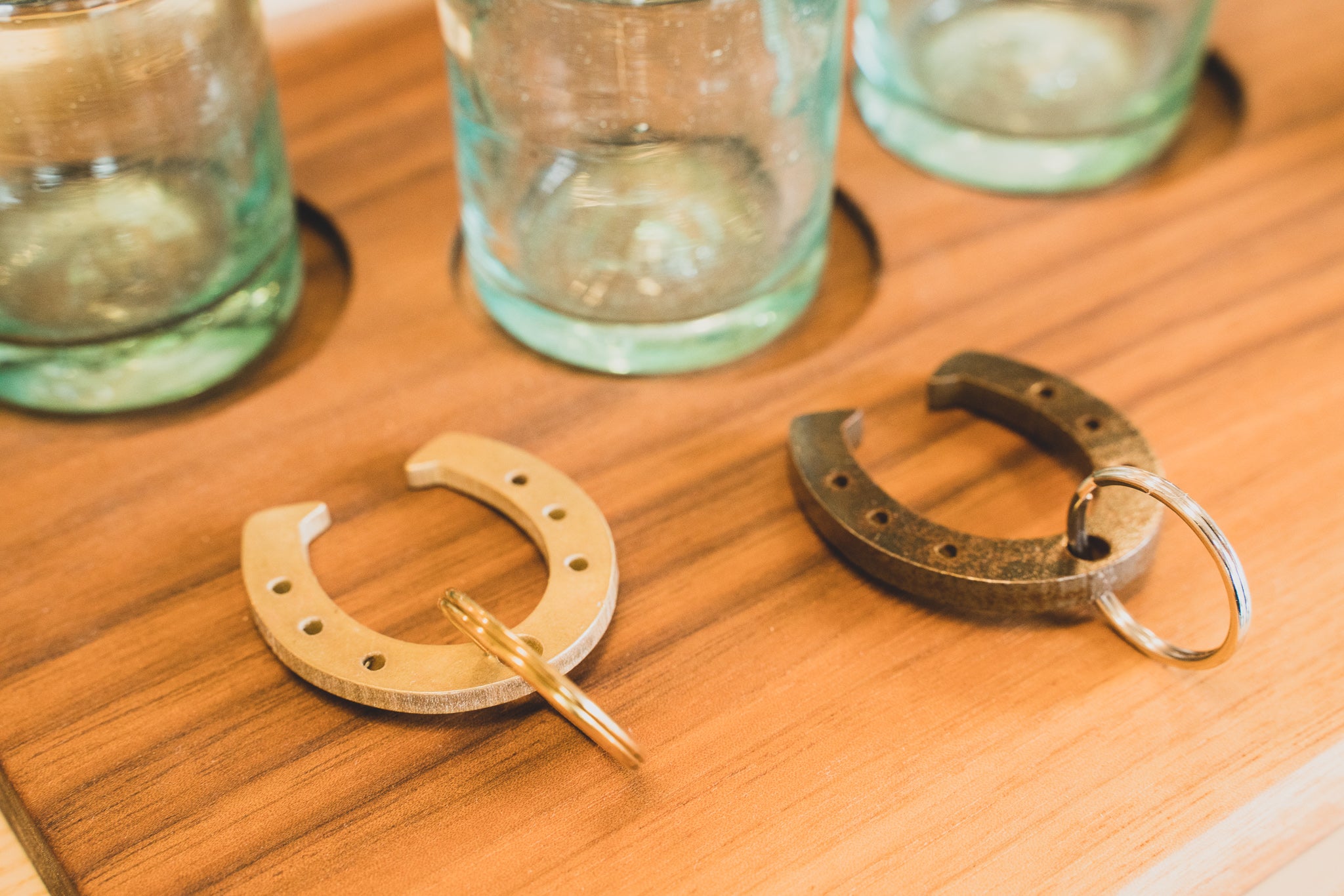 Lucky Horseshoe Bottle Opener Keychain