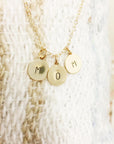Initial Necklace | 14k Gold-filled Chain and Pendant