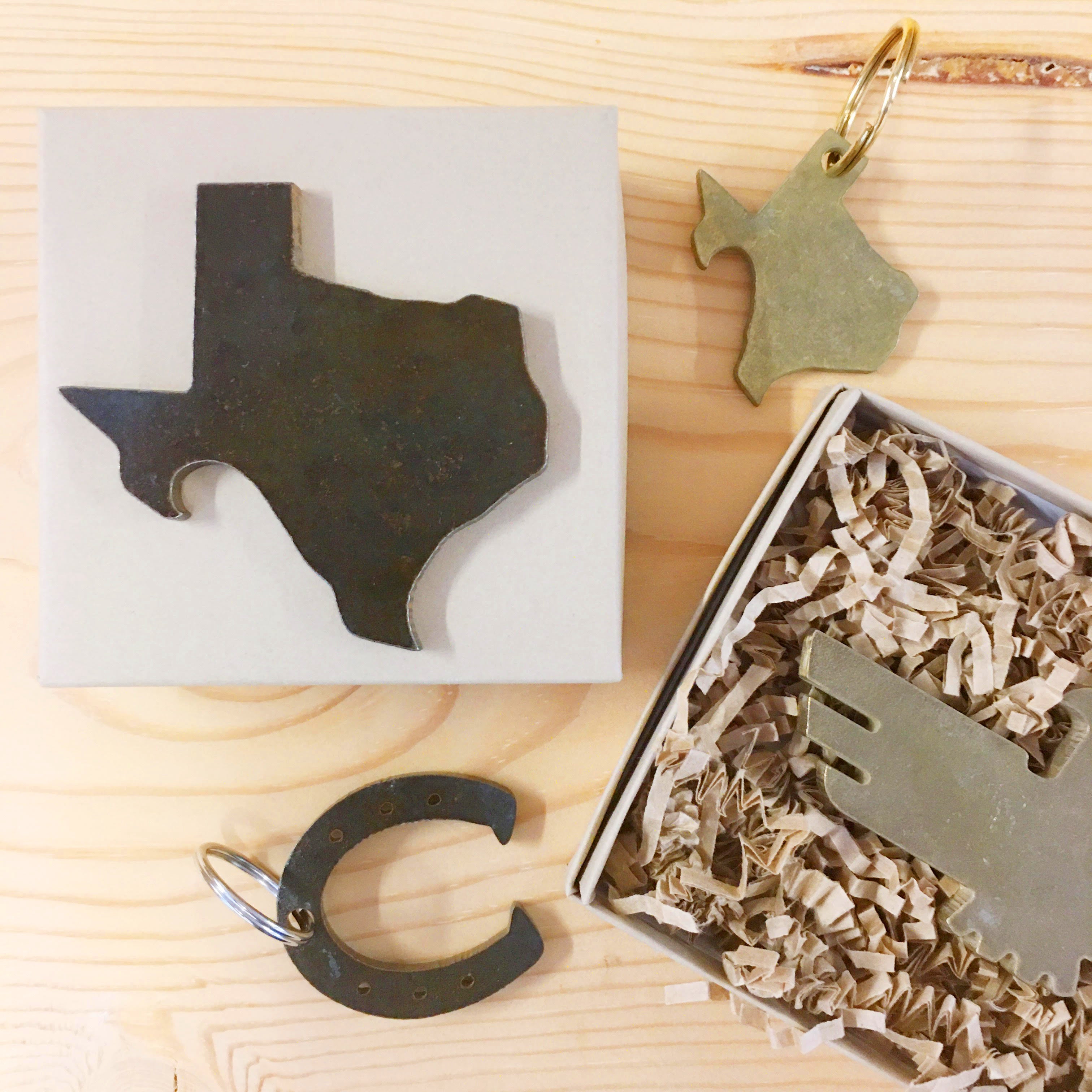 Texas Bottle Opener Keychain