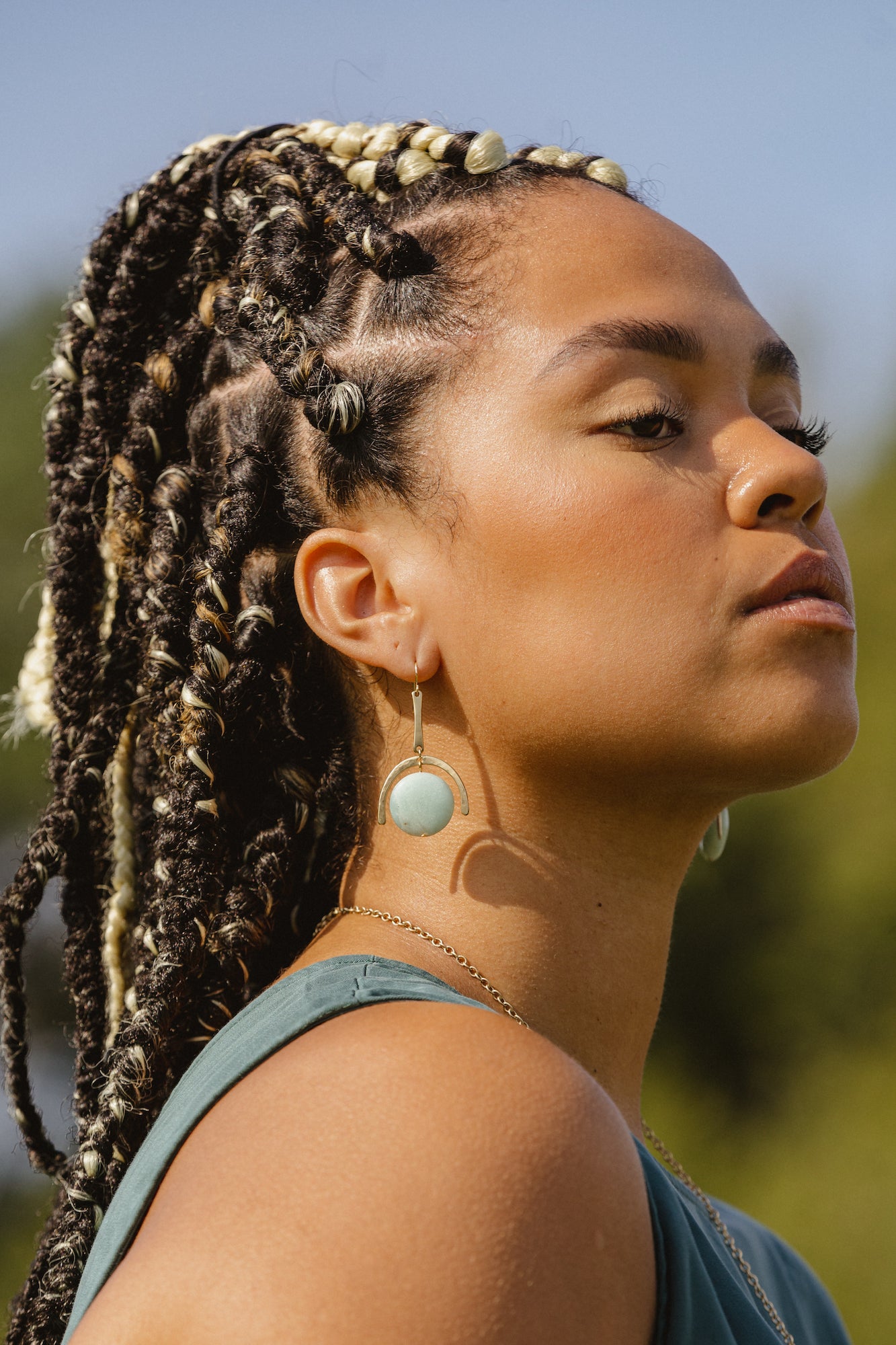 Sonora Earrings | Amazonite