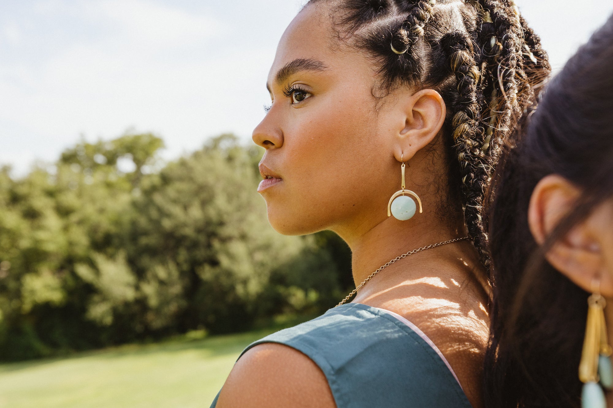 Sonora Earrings | Amazonite