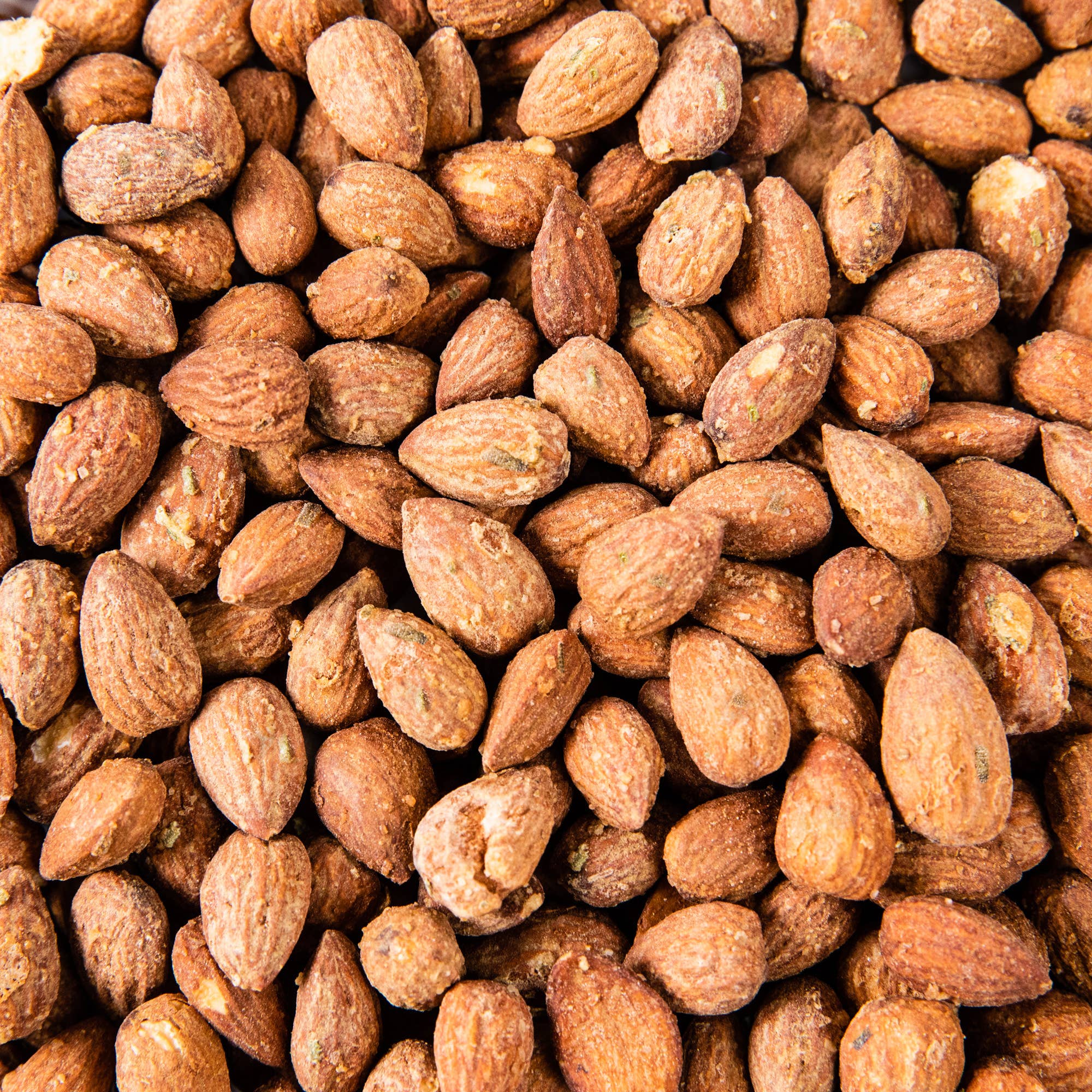 Savor bold flavor with Giddy Up Nuts' Rosemary Garlic almonds—small-batch California almonds seasoned with fresh herbs and all-natural, zesty goodness!