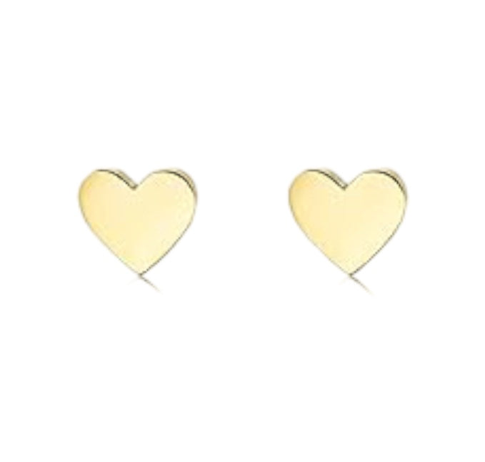 Stud Earrings | Gold Geometric Shapes