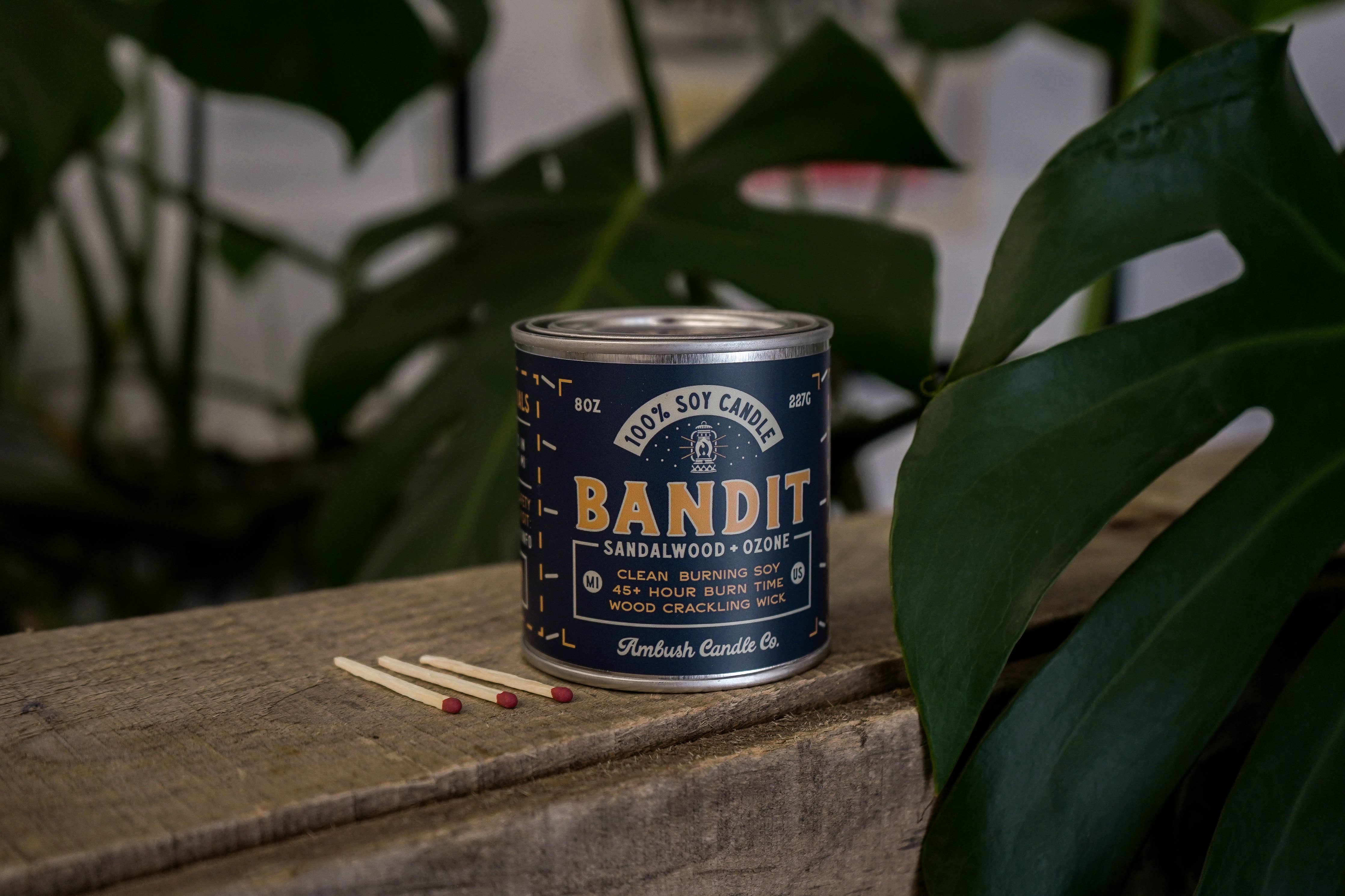 Sultry, warm, and luxurious. This is the candle you light on date night. With notes of sandalwood, ozone, and leather, you’ll be sure to steal hearts.

Scent Profile: Sandalwood | Ozone
