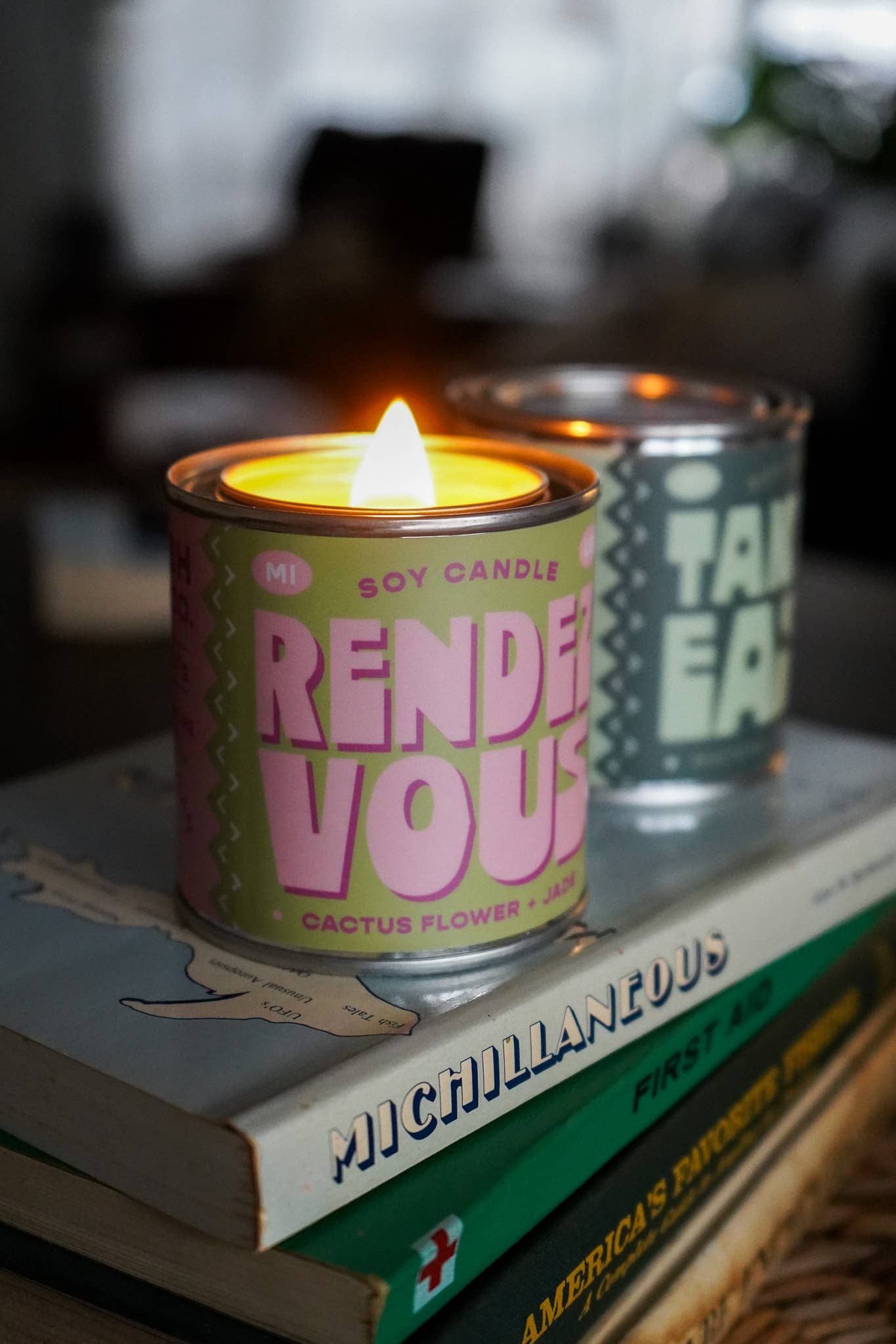 One of our absolute favorite candles for spring and summer, Rendezvous is fresh, floral, and just a little mysterious. With notes of cactus flower and jade, this scent is like a breezy desert evening—cool, calm, and full of possibility.