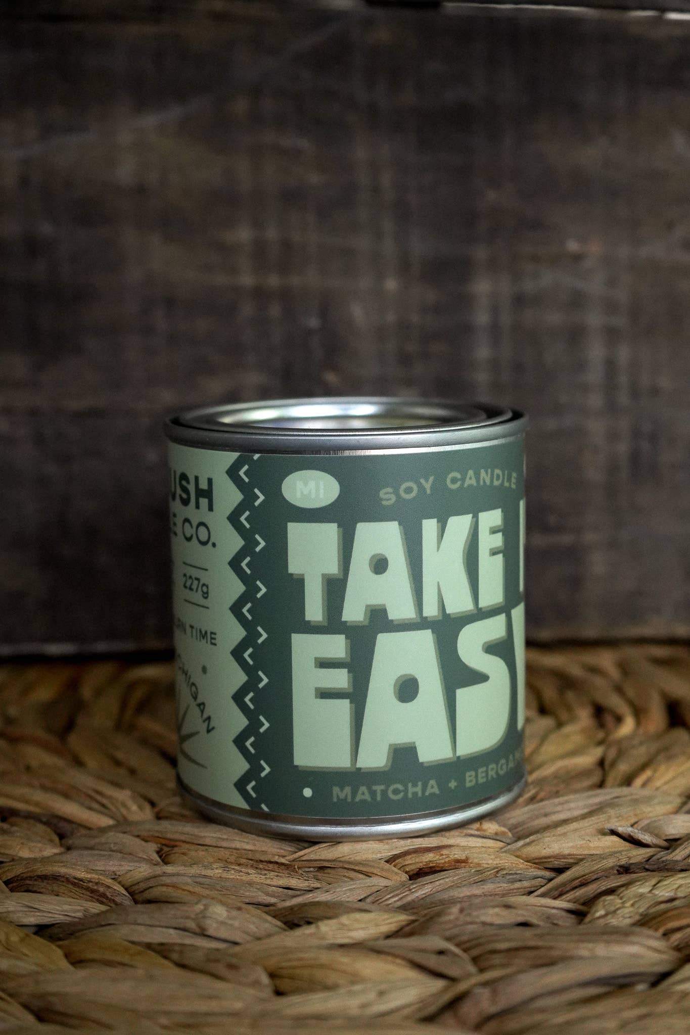 One of our absolute favorite candles for spring and summer, Take It Easy brings a fresh, calming vibe to any space. With bright notes of matcha and bergamot, this scent feels like sunshine through the window on a slow morning.

Scent Profile: Matcha | Bergamot&nbsp;