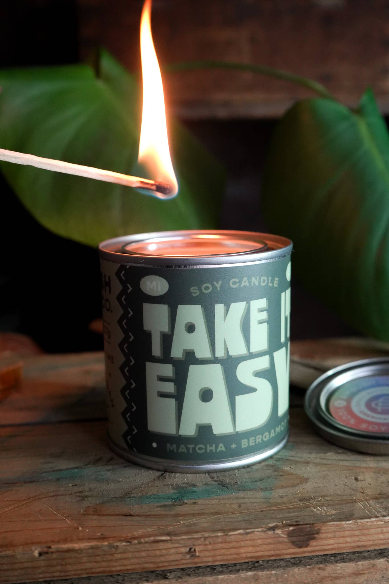 One of our absolute favorite candles for spring and summer, Take It Easy brings a fresh, calming vibe to any space. With bright notes of matcha and bergamot, this scent feels like sunshine through the window on a slow morning.

Scent Profile: Matcha | Bergamot&nbsp;