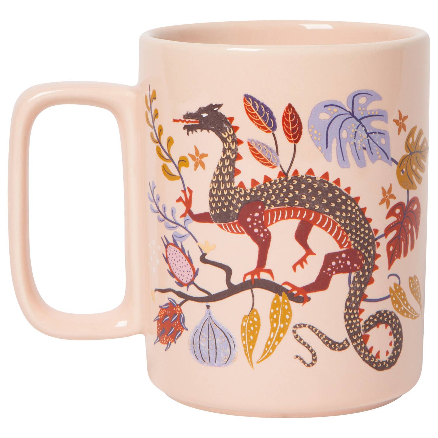Start your day with a touch of mythical charm with the Ember Stoneware Mug. Adorned with a fierce, fire-breathing dragon, it embodies strength, adventure, and timeless ambition.