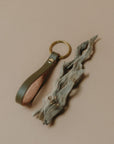 Tango Key Fob | Leather and Brass